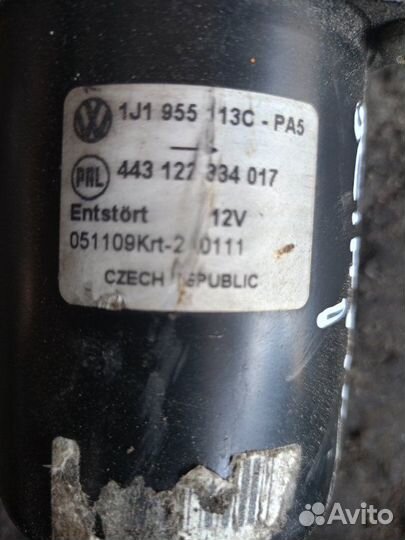 Мотор дворников Skoda Octavia 1U AKL 2006