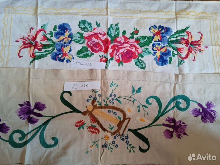 Вышивка, кружево старинное