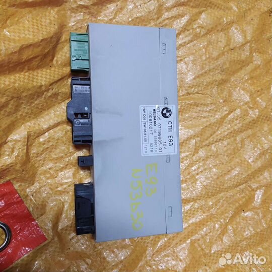 Bmw e93 модуль складного верха кабриолета