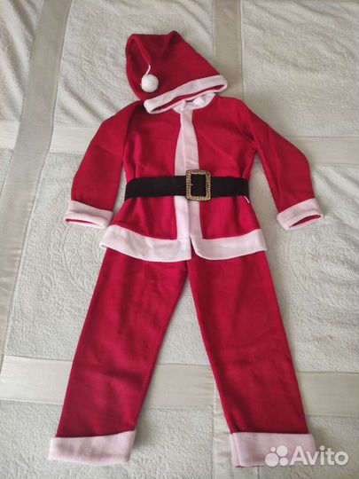 Костюм деда мороза детский