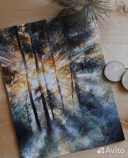 Картина маслом на холсте