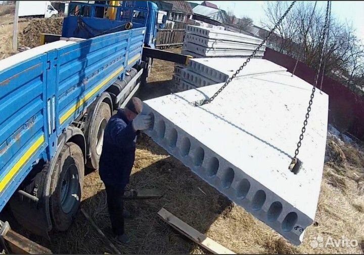 Плиты армированные рядом