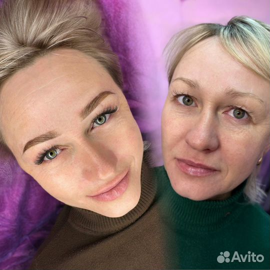 Архитектура и окрашивание бровей