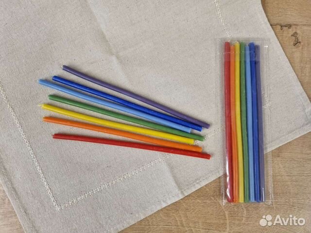 Свечи тонкие 