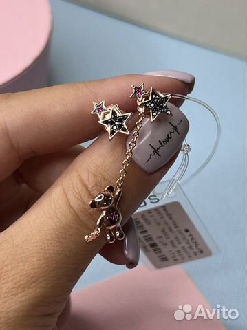 Серьги Tous Teddy Bear Stars новые