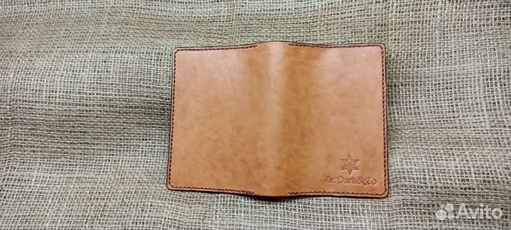 Обложка на паспорт из натуральной кожи
