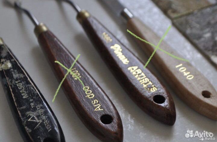 Комплект мастихины для рисования 2 шт