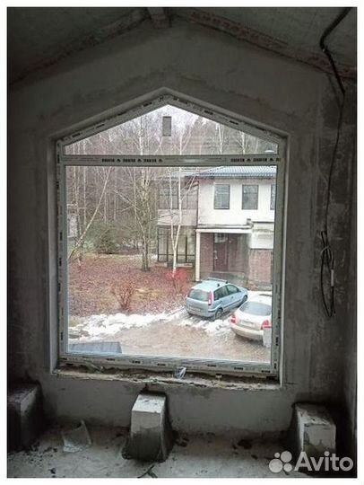 Остекление окнами с алюминиевым профилем под ключ