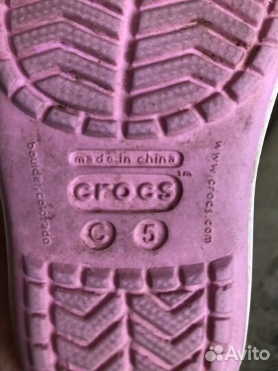 Сандалии crocs c5