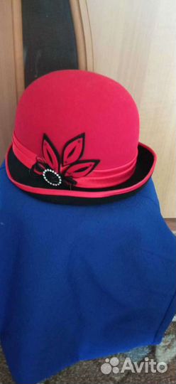 Шляпа фетровая женская