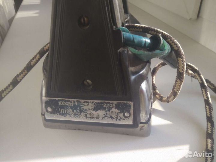 Утюг СССР с терморегулятором