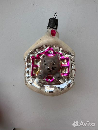 Елочные игрушки СССР на прищепке