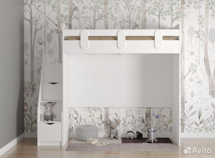 Кровать-чердак. Уют 180х80 (правый/левый)