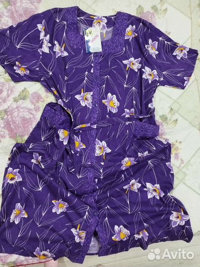 Халат женский Винтаж СССР Хххl