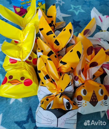 Пакетики для сладостей в детский сад или школу