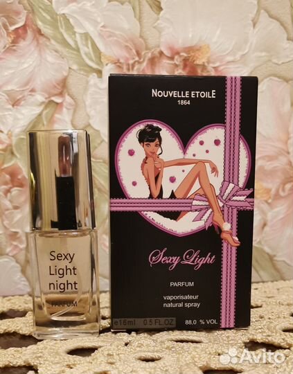Духи Sexy Light night/ Секси лайт ночь Новая заря