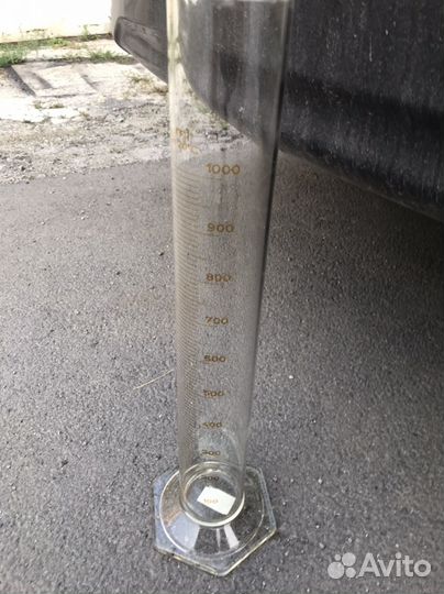 Пробирка стеклянная целендрическая 1000 мл