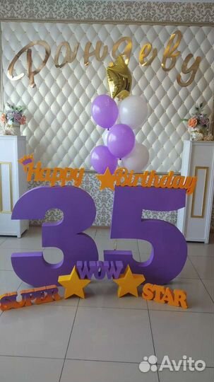 Цифры на день рождения