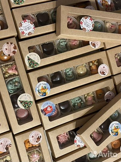 Новогодние подарки из бельгийского шоколада