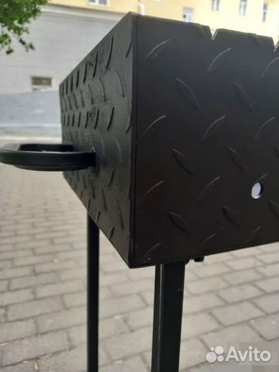 Мангал с печью под казан