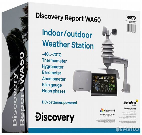 Метеостанция Levenhuk Discovery Report WA60