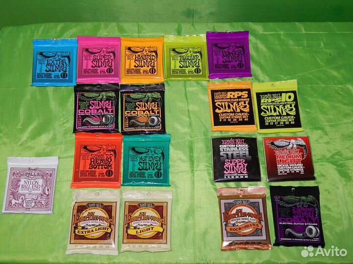 Струны ernie ball
