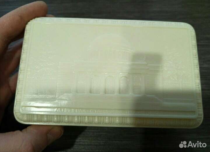 Шкатулка Ленинград Метро Автово. Карболит СССР