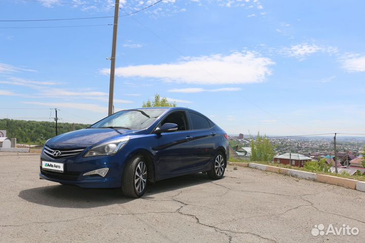 Hyundai Solaris 1.6 AT, 2015, 130 000 км