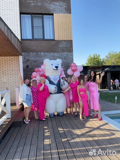 Ростовая кукла медведь умка (аниматоры )