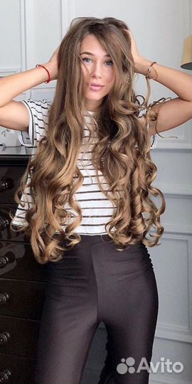 Наращивание натуральных волос