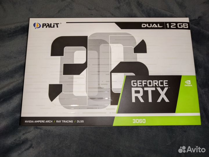 Palit GeForce RTX 3060 dual 12GB (Новая, Ситилинк)