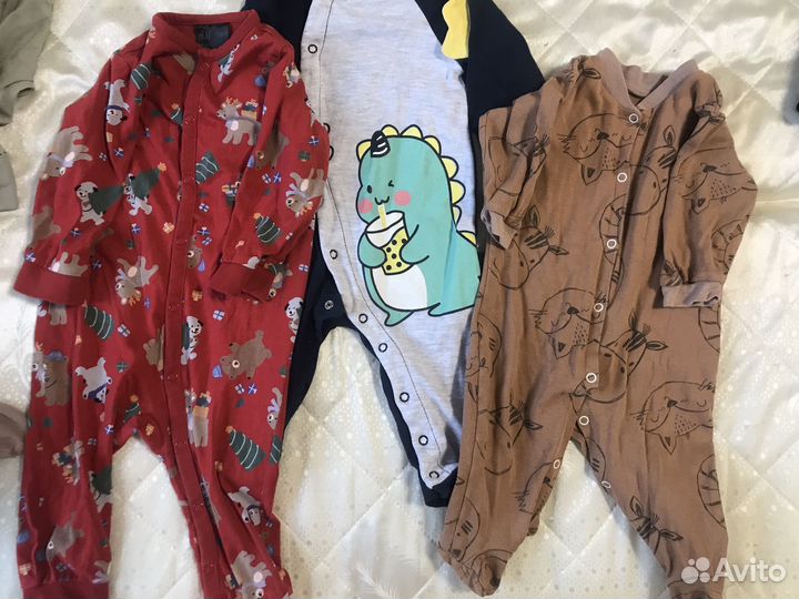 Детские вещи пакетом для мальчика 68