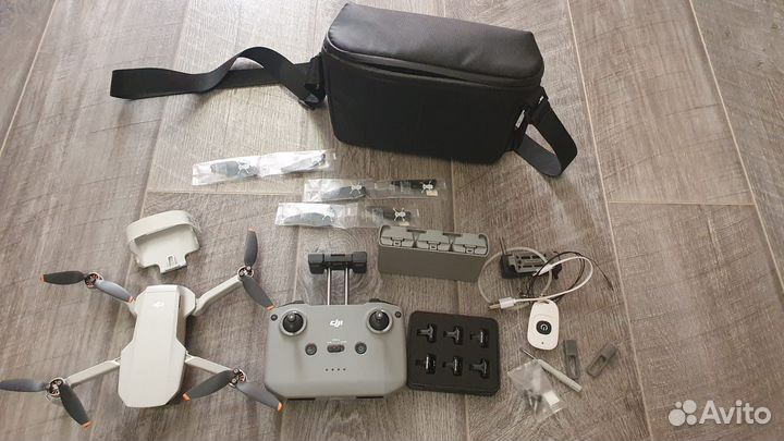 Dji mavic mini 2 fly more combo + допы