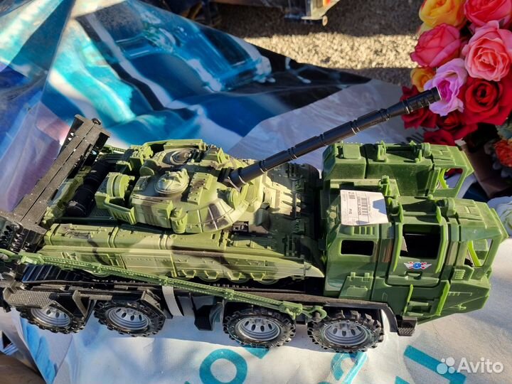 Военный тягач. 54см