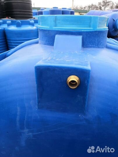 Емкость для воды огб 4000 литров (ecoplast)