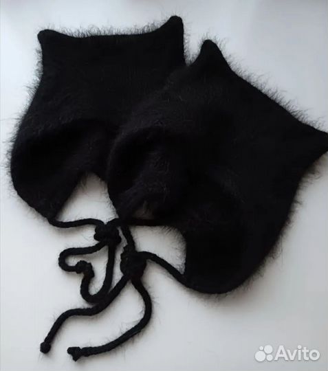 Шапка женская чепчик с ушками