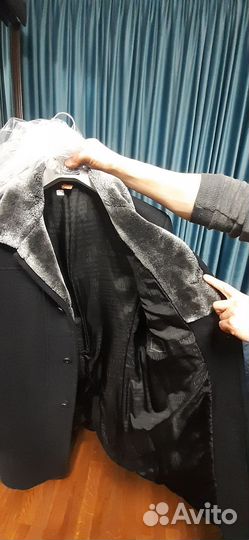 Зимнее Мужское пальто, размер 48