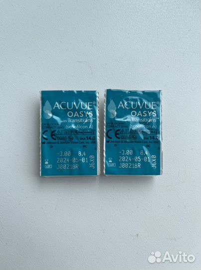 Линзы контактные для глаз