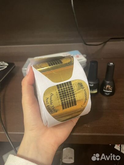 Набор для наращивания ногтей бу