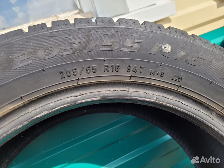 R16 Pirelli Ice Zero 205/55, PCD 5x114.3 DIA 10
