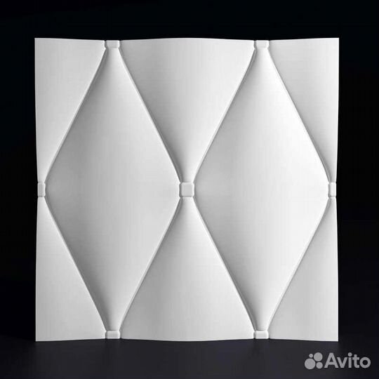 Гипсовая 3D панель 