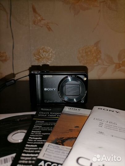 Цифровая фотокамера sony Cyber shot DSC H 55