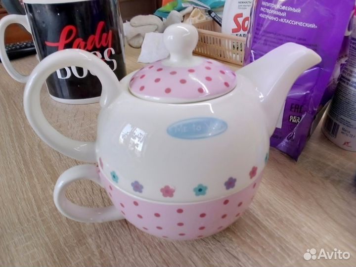 Чайный набор Me to you с чашкой и чайником