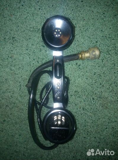 Трубка с таи-43 карболитовый телефон тан-6 СССР