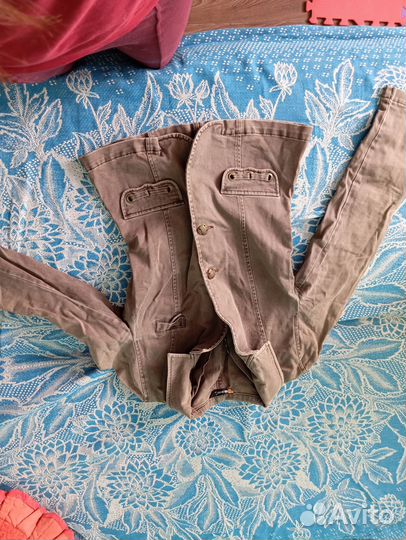 Женский джинсовый пиджак