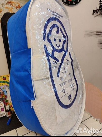 Кресло-качалка + кокон для новорождённых детей