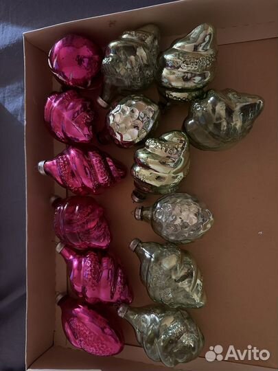 Советские елочные игрушки