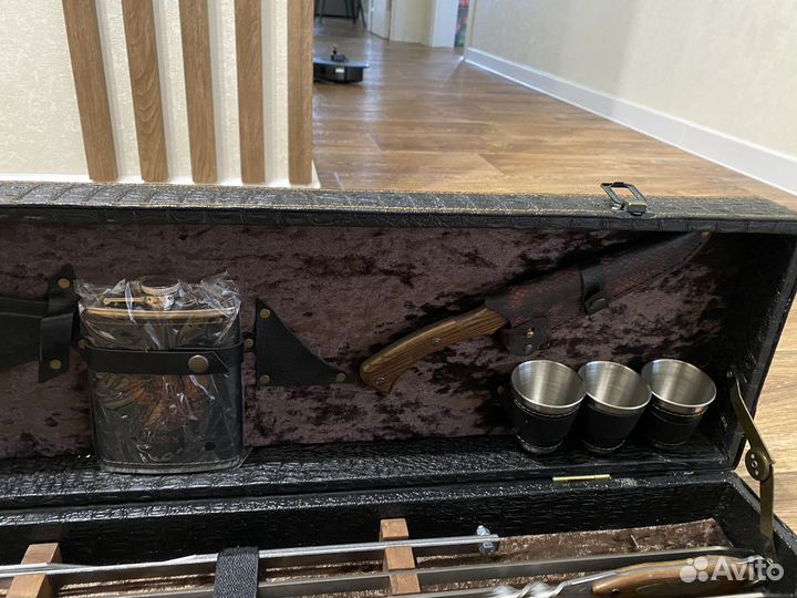 Шашлычные наборы в кейсе