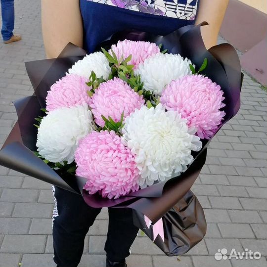 Букет из хризантем 11 21 31 41 51 101