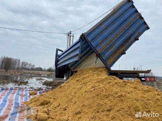 Песок для фундамента